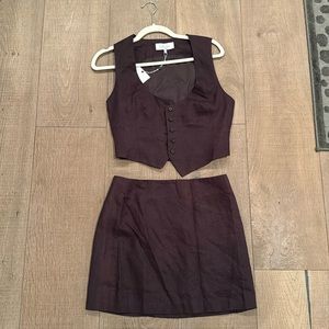 L’Academie skirt set
